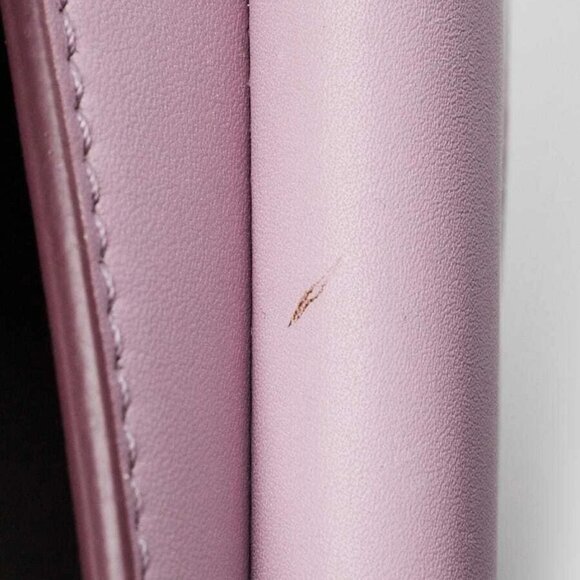 Burberry Light Purple Calfskin Leather Crossbody Square Mini Satchel Bag - Picture 12 of 12